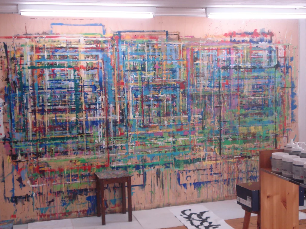 Helles Atelier im Atelierhaus Brig